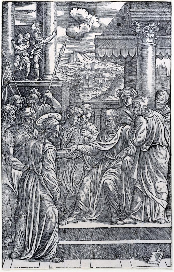 CRISTO INTERROGATO DA PILATO v. Cristo davanti a Pilato