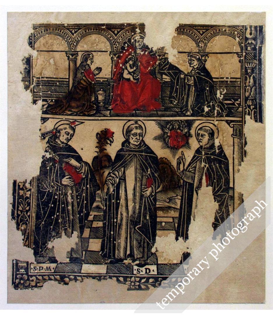 Madonna in trono, Gesù Bambino, Maddalena e santi domenicani