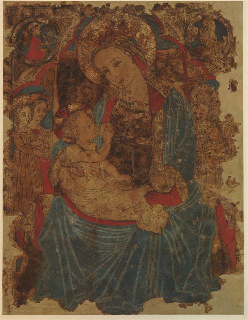 Madonna che allatta il Bambino con Santi e Annunciazione