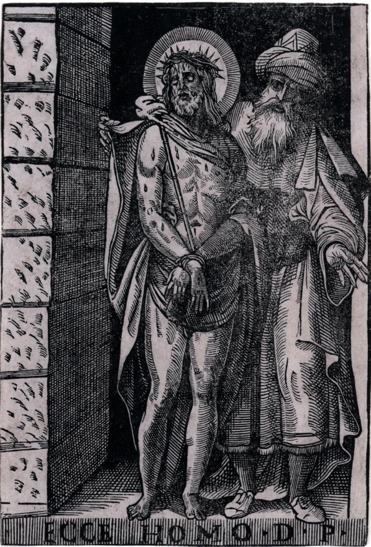 ECCE HOMO v. anche Pilato mostra Cristo al popolo