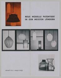 Moderne Leuchten Vinicio Vianello & C.
				 1958