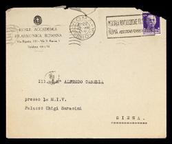  Lettera di Romolo Giraldi a Alfredo Casella, Roma 10 agosto 1933