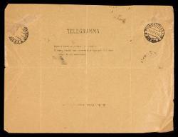  Telegramma di The Baldwin Piano Company a Alfredo Casella, New York 19 ottobre 1926