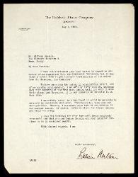  Lettera di Lucien Wulsin a Alfredo Casella, Cincinnati 06 maggio 1935