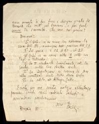  Lettera di Carlo Belli a Alfredo Casella, Brescia 10 [tra febbraio e marzo 1933]