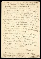  Lettera di Arturo Bonucci a Alfredo Casella, Bologna 21 luglio 1933