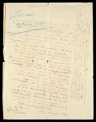  Lettera di Ferruccio Busoni a Alfredo Casella, s.l. 21 luglio 1923