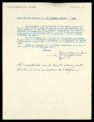  Lettera di Renzo Carisch a Alfredo Casella, Milano 12 dicembre 1933
