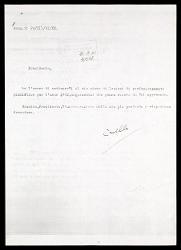  Lettera di Alfredo Casella a Accademia di Santa Cecilia, Roma 24 dicembre 1941