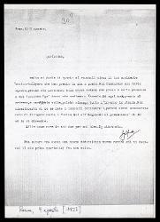  Lettera di Alfredo Casella a Guido M. Gatti, Roma 9 agosto [1927]