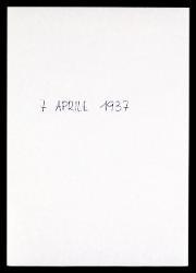  Lettera di Alfredo Casella a Fernanda Ojetti, [Bucarest] 07 aprile 1937