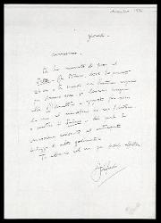  Lettera di Alfredo Casella a Goffredo Petrassi, [Milano] giovedì [17 dicembre 1936]