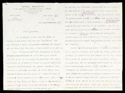  Lettera di Alfredo Casella a Ildebrando Pizzetti, Marsiglia 14 gennaio 1933