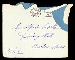  Lettera di Maria Casella Bordino a Alfredo Casella, Roma 17 aprile 1928