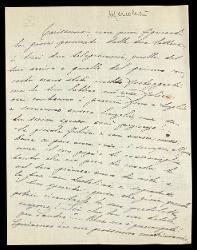  Lettera di Maria Casella Bordino a Alfredo Casella, Roma 08 maggio 1929