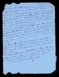  Biglietto postale di Hélène Casella Kahn a Alfredo Casella, Parigi 08 maggio 1940