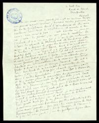  Lettera di Hélène Casella Kahn a Alfredo Casella, Montpellier [1941]