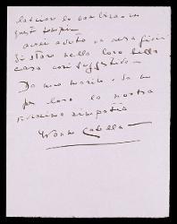  Lettera di Yvonne Casella Muller a Paola Ojetti, Roma 25 febbraio 1932