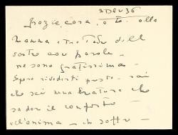  Lettera di Yvonne Casella Muller a Paola Ojetti, [Roma] 08 dicembre 1936