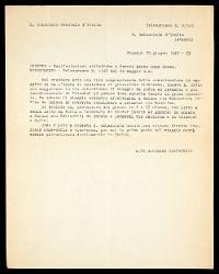  Lettera della Confederazione Nazionale Sindacati Fascisti Professionisti e Artisti a Alfredo Casella, Arturo Bonucci e Alberto Poltronieri, Roma 26 agosto 1942
