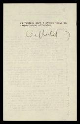  Lettera di Alfred Cortot a Alfredo Casella, Parigi 17 ottobre 1932