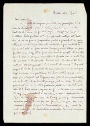  Lettera di Fedele d'Amico a Alfredo Casella, Arosa 01 dicembre 1946