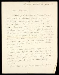  Lettera di Elie Gagnebin a Alfredo Casella, Losanna 24 gennaio 1940