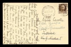  Cartolina illustrata di Paul Hindemith a Alfredo Casella, Bolzano 17 settembre 1931