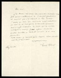  Lettera di Ernst Křenek a Alfredo Casella, Vienna 10 gennaio 1934