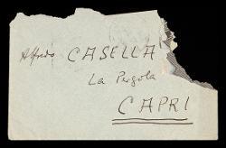  Lettera di Cesare Vico Lodovici a Alfredo Casella, s.l. [25 luglio 1930]