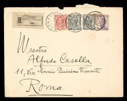  Lettera di Gian Francesco Malipiero a Alfredo Casella, Parma 08 maggio 1922