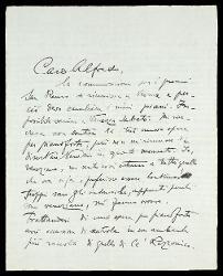  Lettera di Gian Francesco Malipiero a Alfredo Casella, Asolo (Treviso) 11 settembre 1936