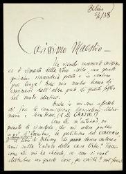  Lettera di Jan Meyerowitz a Alfredo Casella, Berlino 05 giugno 1938