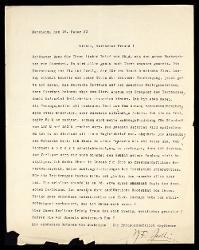  Lettera di Hans Ferdinand Redlich a Alfredo Casella, Mannheim 19 febbraio 1933