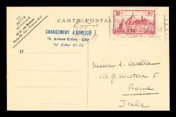  Cartolina postale di R[obert] Bernard a Alfredo Casella, Parigi 12 maggio 1937