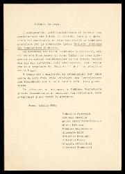  Comunicato della Società Italiana dei Compositori di Musica, Roma 01 luglio 1925