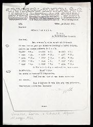  Lettera di W. Rothe a Alfredo Casella, Vienna 10 maggio 1922