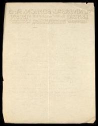  Lettera di W. Rothe a Alfredo Casella, Vienna 14 agosto 1925