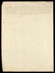  Lettera di W. Rothe a Alfredo Casella, Vienna 03 ottobre 1925