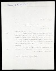  Lettera di Universal-Edition a Alfredo Casella, Vienna 01 ottobre 1927