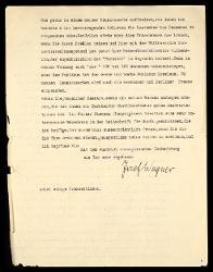  Lettera di Josef Wagner a Alfredo Casella, Breslavia 20 luglio 1934