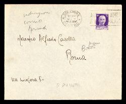  Lettera di Emilia Zanetti a Alfredo Casella, Bologna 09 ottobre 1942
