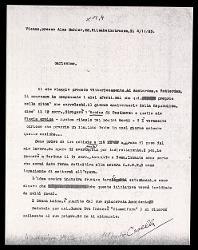  Lettera di Alfredo Casella a Gabriele D'Annunzio, Vienna 04 novembre 1923