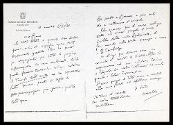  Lettera di Alfredo Casella a Edward Dent, [Cagliari] 08 novembre 1939