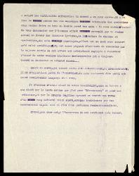  Minuta di lettera di Alfredo Casella a «Dissonances», Roma 20 giugno 1931