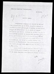  Lettera di Alfredo Casella a Manuel de Falla, Roma 06 aprile 1920