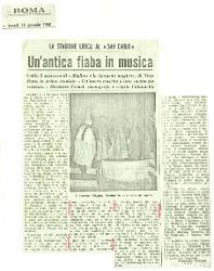 Un'antica fiaba in musica
				 15 gennaio 1968