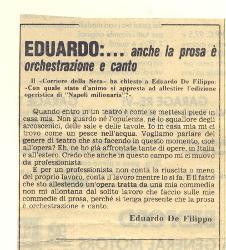 Eduardo:...anche la prosa è orchestrazione e canto
				 08 giugno 1977