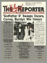 'Godfather II' Sweeps Oscars; Carney, Burstyn Win Honors
				 09 aprile 1975