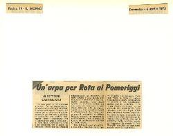 Un'arpa per Rota ai pomeriggi
				 06 aprile 1975